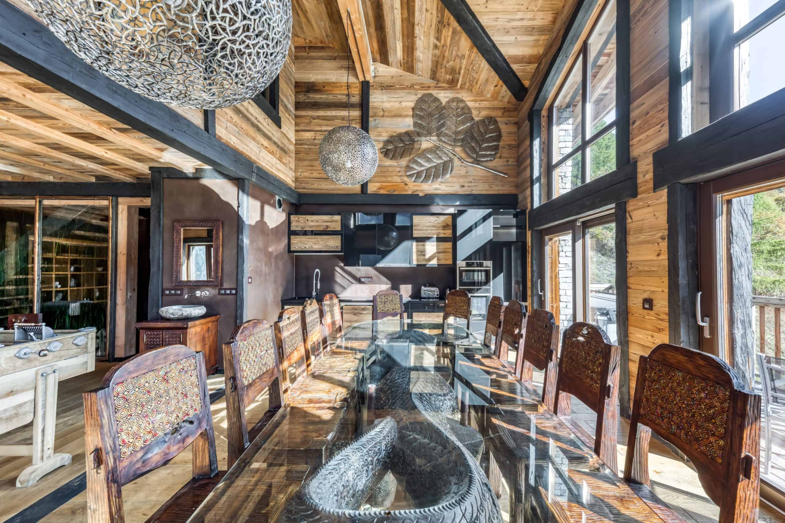 Unique chalet Ubud in Tignes