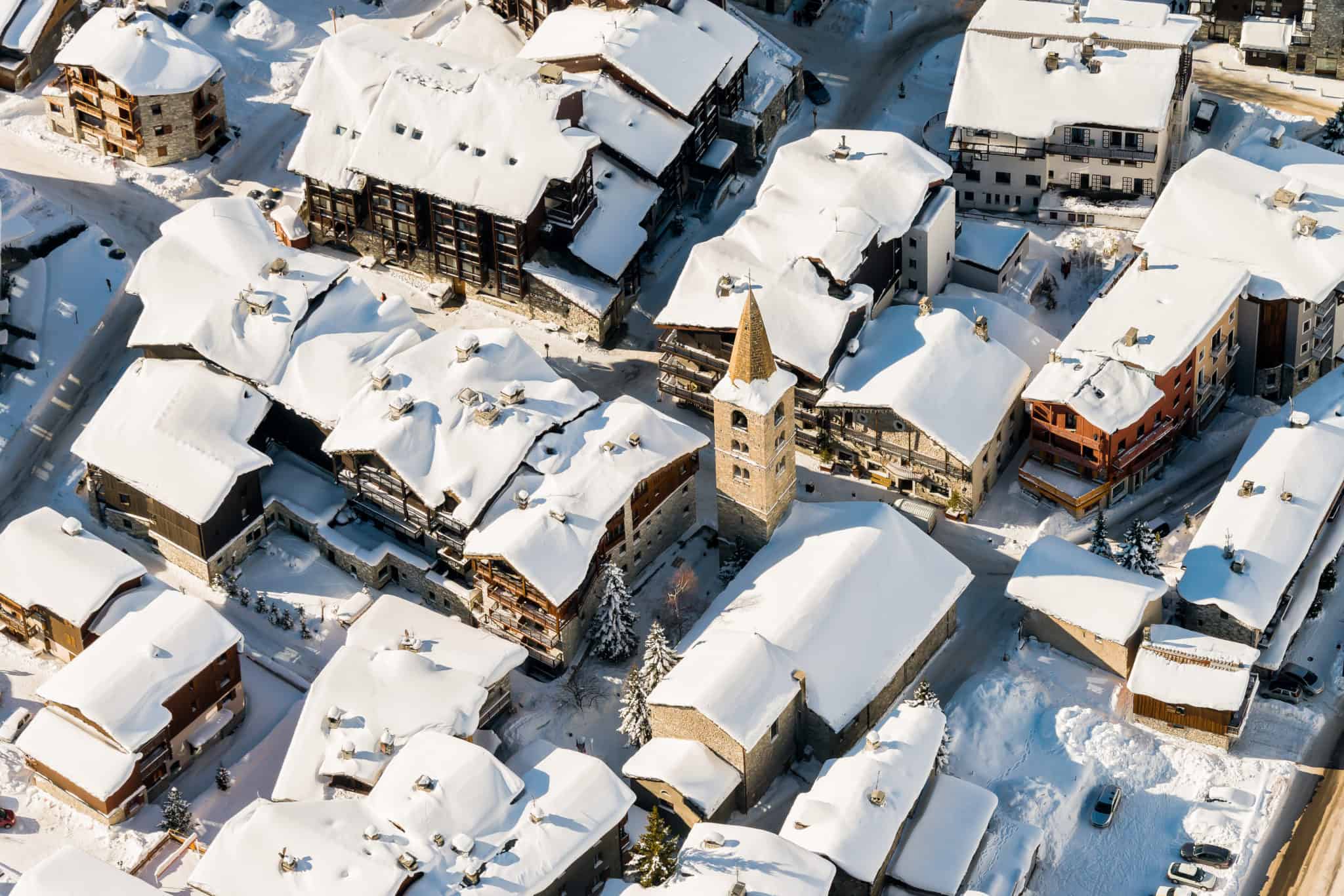 Val d'Isère village 1850