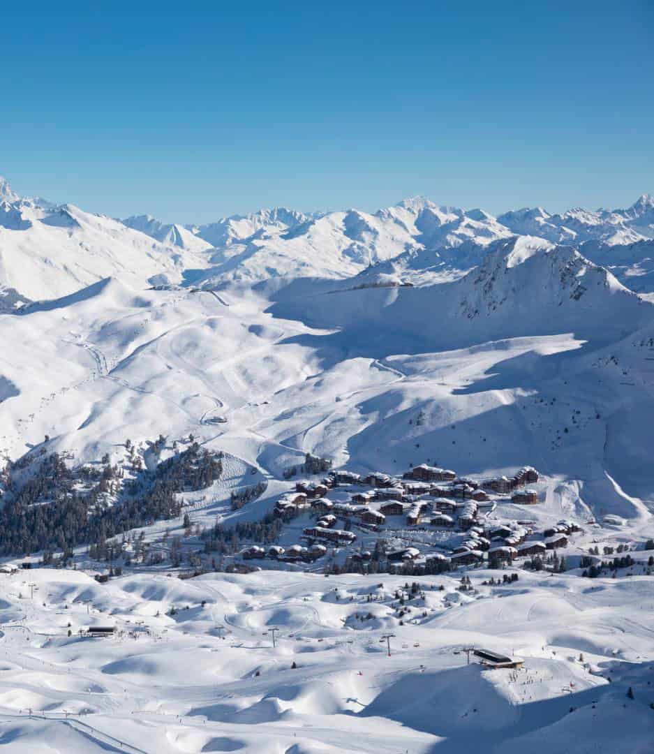 Belle Plagne et ses chalets