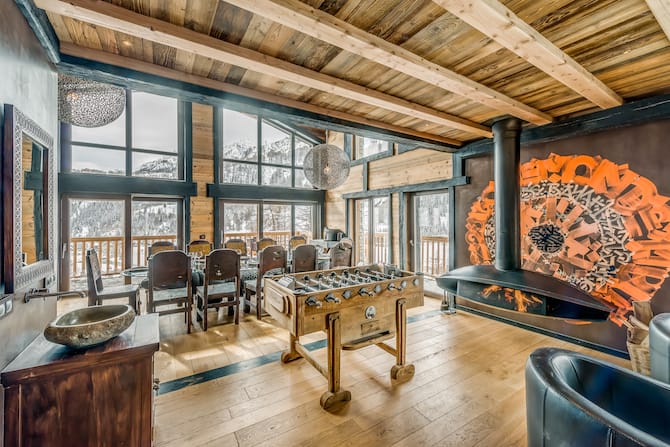 Le chalet Ubud à louer à Tignes